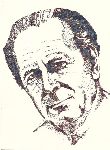 Edmund Roman Orlik według portretu z ok. 1980 r. (rys. ze zb. Izby Tradycji Zarządu Wojewódzkiego w Opolu Związku Żołnierzy Wojska Polskiego).
