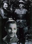 Edward Godlewski z on Izabell i synem Witoldem, jedynym czonkiem rodziny ocalaym z poogi II wojny wiatowej (fot. udostpni: Krzysztof Godzik).