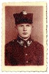 Franciszek Górecki jako żołnierz Wojska Polskiego (fot. ze zb. rodzinnych Ireneusza Klimka).