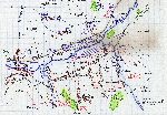 Szkic natarcia 37 puku piechoty na Skierniewice, oprac. G. Sdkowski, wrzesie 2013 (dok. ze zb. G. Sdkowskiego).