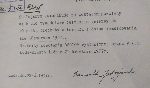 Pismo Romualda Rafała Jędrzejewskiego do pracodawcy ws. powołania na 6-tygodniowe ćwiczenia żołnierzy rezerwy w 10 pułku piechoty w Łowiczu, Łódź, 22 czerwca 1937 r. (dok. udostępnił: Jerzy Woźniak).