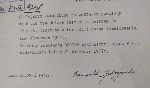 Pismo Romualda Rafaa Jdrzejewskiego do pracodawcy ws. powoania na 6-tygodniowe wiczenia onierzy rezerwy w 10 puku piechoty w owiczu, d, 22 czerwca 1937 r. (dok. udostpni: Jerzy Woniak).