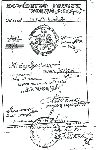 Dyplom nadania Odznaki "Za Woy" pchor. Tadeuszowi Rodzeniowi wystawiony 31 marca 1920 r. przez Dowdztwo Frontu Pnocnego (dok. ze zb. Mariana Ropejki).