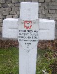 Alfons Ojtus, upamiętniony na imiennej tablicy epitafijnej na cmentarzu wojennym w Sochaczewie - Trojanowie, Al. 600-lecia. Stan z 2005 r.