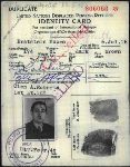 Karta identyfikacyjna uchodźcy wydana Mosesowi Bratsteinowi w 1948 r. przez Międzynarodową Organizację Uchodźców (źródło: Arolsen Archives, sygn. DE ITS 3.1.1.1, 03010101 03 154, 66694526).