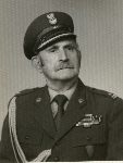 Bernard Ossowski jako kombatant w 1987 r.  (fot. ze zb. rodzinnych).