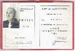 Legitymacja Medalu Zwycistwa i Wolnoci 1945 r. wystawiona Stanisawowi Kazimierzowi Szafraskiemu 4 marca 1987 r. (dok. ze zb. rodzinnych).