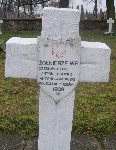 Antoni Jankowski, upamitniony na imiennej tablicy epitafijnej na cmentarzu wojennym w Sochaczewie - Trojanowie, Al. 600-lecia. Stan z 2005 r.