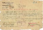 Pismo Polskiej Komisji Strat Oflagu VII A Murnau do Anny Burkiewicz w Kępnie z 29 listopada 1942 r. ws. poszukiwania zaginionego ppor. Antoniego Burkiewicza (dok. ze zb. rodzinnych).