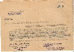 Pismo Niemieckiego Czerwonego Krzyża do Anny Burkiewicz w Kępnie z 20 kwietnia 1944 r. ws. poszukiwania zaginionego ppor. Antoniego Burkiewicza (dok. ze zb. rodzinnych).