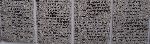 Wincenty Cierniak – fragment zbiorowej imiennej tablicy epitafijnej kwatery wojennej w czycy. (fot. Zbigniew Adamas, w dn. 08.09.2011r.)