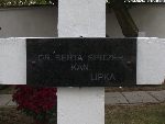 Kan. Lipka - Wydzielona kwatera wojenna onierzy Wojska Polskiego na cmentarzu parafii rzymskokatolickiej pw. w. Jakuba Apostoa w Zdunach. (fot. Zbigniew Adamas, w dn. 31.10.2011r.)