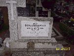 Julian Dzicioowski upamitniony na imiennej tablicy epitafijnej grobu rodzinnego na Cmentarzu Komunalnym we Wocawku, Al. Chopina. Stan z dn. 13 grudnia 2017 r. (fot. Rafa Michalak).