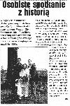 Informacja prasowa dot. wizyty Lili Susser na mogile polegego brata Hersza Cukiera na cmentarzu wojennym w Sochaczewie - Trojanowie opublikowana 25 maja 2004 r. w wydawanym w Sochaczewie tygodniku "Echo Powiatu".