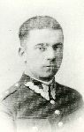 Jan Witold Grabiski jako podporucznik 14 puku piechoty (fot. ze zb. Mariana Ropejki).