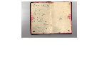 Notes Jan Myszkiera z odręcznymi zapiskami dot. służby wojskowej w 65 pułku piechoty, począwszy od mobilizacji dn. 24 sierpnia 1939 r., ze śladami po kulach (dok. ze zb. rodzinnych).