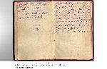 Notes Jan Myszkiera z odręcznymi zapiskami dot. służby wojskowej w 65 pułku piechoty, począwszy od mobilizacji dn. 24 sierpnia 1939 r. (dok. ze zb. rodzinnych).