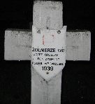 Leon Zygmunt, upamitniony na imiennej tablicy epitafijnej na cmentarzu wojennym w Sochaczewie - Trojanowie, Al. 600-lecia. Stan z 2005 r.