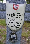 Ryszard Nowak, upamiętniony na imiennej tablicy epitafijnej na kwaterze wojennej na cmentarzu rzymskokatolickim w Rybnie. Stan z 2005r.