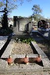 Grób Jana Liberka zamordowanego w Śladowie na cmentarzu parafialnym w Kamionie.