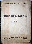 Fragment Legitymacji osobistej ony kpt. Romualda Stelmacha - Ludmiy (archiwum rodzinne).