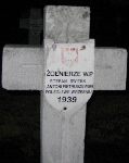 Stefan witek, upamitniony na imiennej tablicy epitafijnej na cmentarzu wojennym w Sochaczewie - Trojanowie, Al. 600-lecia. Stan z 2005 r.