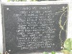 Czesaw Kraus upamitniony na jednej ze zbiorczych imiennych tablic epitafijnych mogiy zbiorowej na cmentarzu parafialnym w Nieborowie. Stan z dn. 28. 09. 2015 r. (fot. Baej Kucharski).