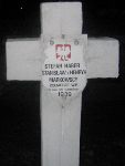 Stefan Haber, upamitniony na imiennej tablicy epitafijnej na cmentarzu wojennym w Sochaczewie - Trojanowie, Al. 600-lecia. Stan z 2005 r. 