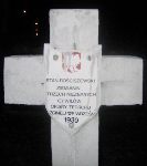 Stanisaw Rociszewski, upamitniony na imiennej tablicy epitafijnej na cmentarzu wojennym w Sochaczewie - Trojanowie, Al. 600-lecia. Stan z 2005 r.