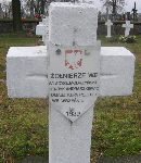 Wadysaw Modrzyski, upamitniony na imiennej tablicy epitafijnej na cmentarzu wojennym w Sochaczewie - Trojanowie, Al. 600-lecia. Stan z 2005 r.