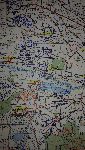 Mapa topograficzna z naniesioną sytuacją taktyczną z września 1939 r. i położeniem cmentarza w Bielawach, oprac. Gabriel Sędkowski, 16 II 2016 r. (dok. ze zb. G. Sędkowskiego).