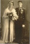 Józef Gruszewicz wraz z żoną Władysławą, przed 1939 r. (fot. ze zb. rodzinnych).