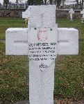 Franciszek Wypych, upamitniony na imiennej tablicy epitafijnej na cmentarzu wojennym w Sochaczewie - Trojanowie, Al. 600-lecia. Stan z 2005 r.
