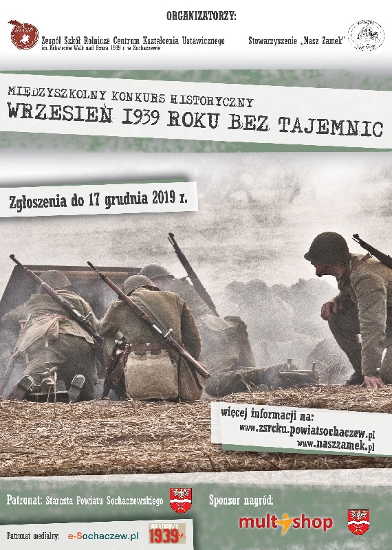 Midzyszkolny Konkurs Historyczny »Wrzesie 1939 roku bez tajemnic«