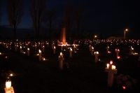 Cmentarz wojenny w Sochaczewie - Trojanowie (1 listopada 2010 r.)