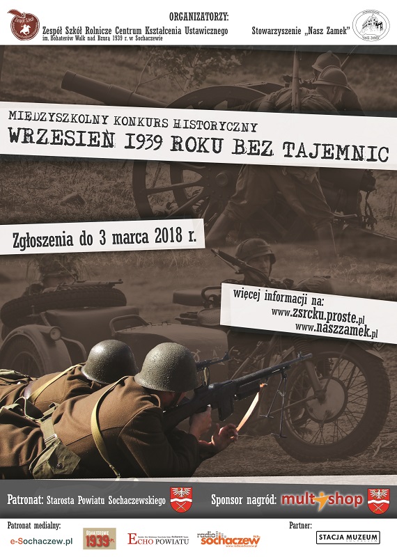 Midzyszkolny Konkurs Historyczny »Wrzesie 1939 roku bez tajemnic«