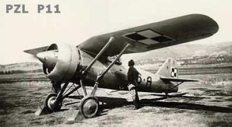 PZL P.11 - polski samolot myliwski (ze zbiorw rodziny Kuik).