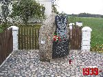 Łaziska, pomnik. Stan z dn. 20. 10. 2014 r. (fot. Tomasz Karolak).