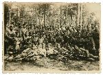 onierze II batalionu 68 puku piechoty z Jarocina w nadwarciaskich lasach w sierpniu 1939 roku (fot. ze zb. rodzinnych).