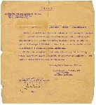 Odpis wojskowego zezwolenia z dn. 8 marca 1926 r. na zawarcie zwizku maeskiego przez Franciszka Gabrysiaka (dok. z archiwum rodzinnego Haliny Jezierskiej, siostrzenicy pochowanego).