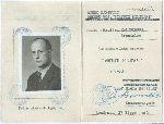Legitymacja kpt. Bronisawa Kalinowskiego jako kawalera Orderu Wojennego "Virtuti Militari" wystawiona 27 lipca 1962 r. przez Biuro Kapituy Orderu w Londynie (repr. dok. udostpni: Lech Tritt).