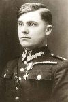 Por. Wacaw Fabijanowski jako oficer 14 puku piechoty we Wocawku (fot. ze zb. Mariana Ropejki).