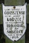 Franciszek Urbaniak, upamitniony na imiennej tablicy epitafijnej na wydzielonej kwaterze na cmentarzu rzymskokatolickim w Juliopolu.