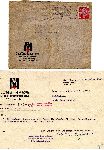 Pismo Sekcji Informacyjnej Niemieckiego Czerwonego Krzya w odzi do Zofii Myszkier w Wysinie z dn. 17 grudnia 1940 r. ws. poszukiwania jej polegego ma Jana Myszkiera (dok. ze zb. rodzinnych).