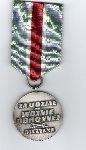 Medal "Za udzia w wojnie obronnej - ojczyzna". Foto p. Ola Supernak. Umieci A. Nowiski.