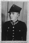 Stanisaw Nadolny jako onierz 57 puku piechoty (fot. z Archiwum Rodziny Nadolnych, udostpnia Boysawa Nadolna).