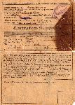 Awers karty kwitowej (Quittungskarte) Edmunda Napieray jako cywilnego robotnika przymusowego w III Rzeszy wystawionej 30 maja 1944 r. (dok. ze zb. rodzinnych).