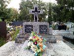 Wacaw Janiszewski upamitniony na imiennej tablicy epitafijnej grobu rodzinnego na Cmentarzu Komunalnym we Wocawku, Al. Chopina. Stan z dn. 7 sierpnia 2019 r. (fot. Rafa Michalak).