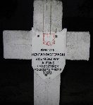 Alfon Leniewski (Leszczyski), upamitniony na imiennej tablicy epitafijnej na cmentarzu wojennym w Sochaczewie - Trojanowie, Al. 600-lecia. Stan z 2005 r.