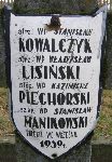 Stanisaw Kowalczyk, upamitniony na imiennej tablicy epitafijnej na wydzielonej kwaterze na cmentarzu rzymskokatolickim w Juliopolu.
